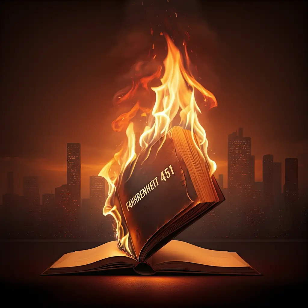 Fahrenheit 451 cover photo
